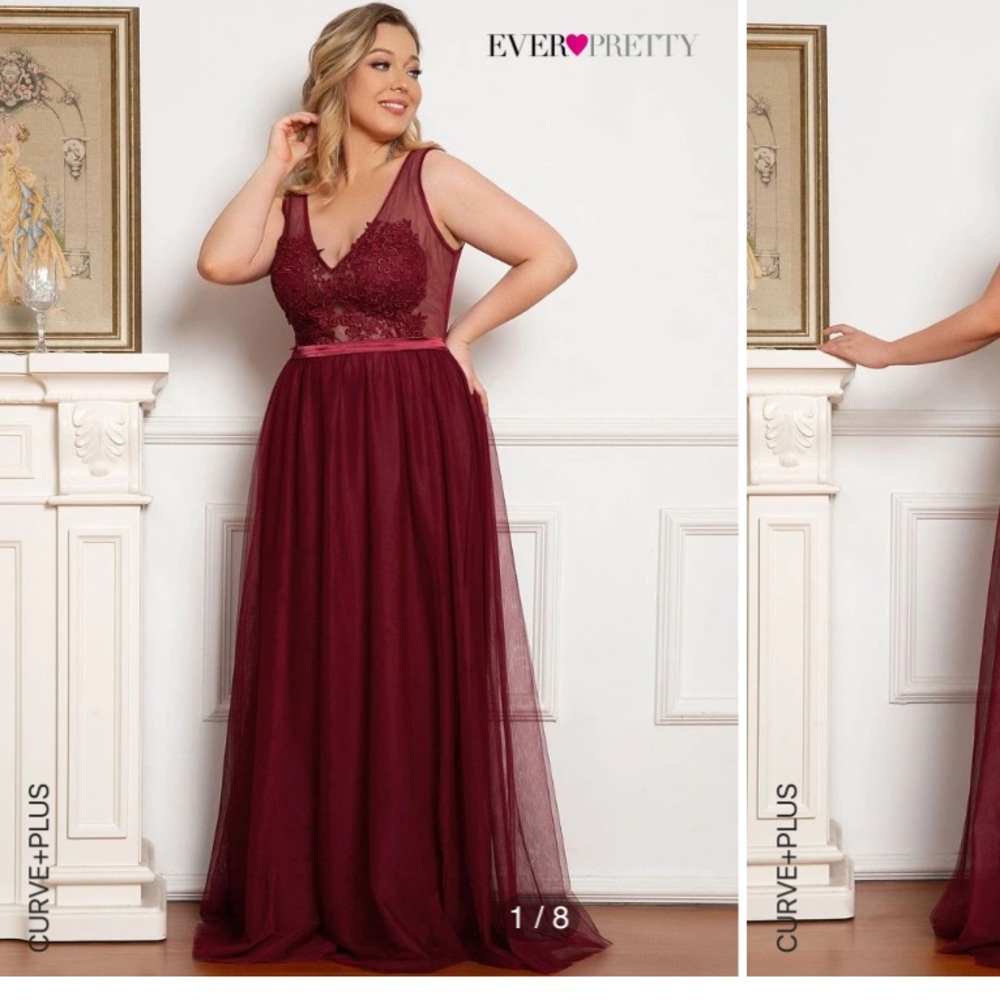 Ever Pretty Plus Size Formal Gown
